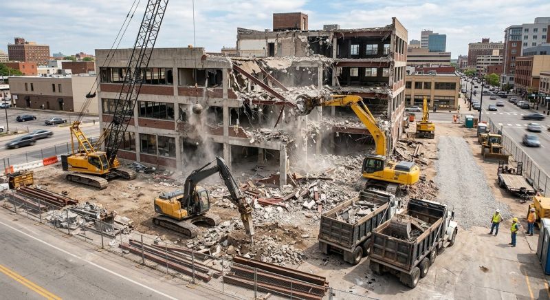 Industrial Demolition in Bergen County, NJ