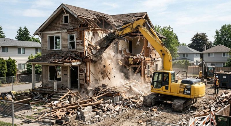 House Wrecking in Sacramento, CA